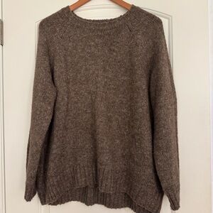 Old Navy Classic Brown Crew Neck Sweater